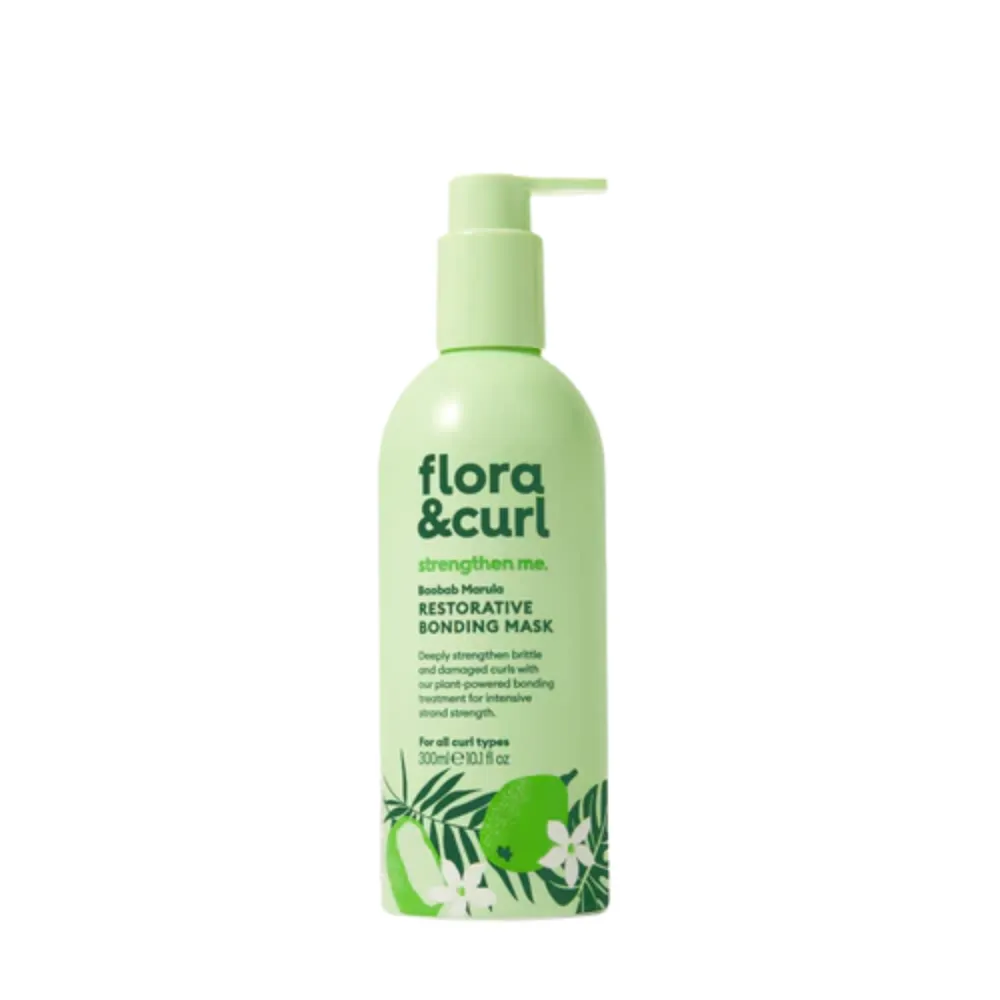 Flora and Curl Baobab Marula Restorative Bonding Mascarilla 300ml Flora and Curl Baobab Marula Restorative Bonding Mascarilla 300ml